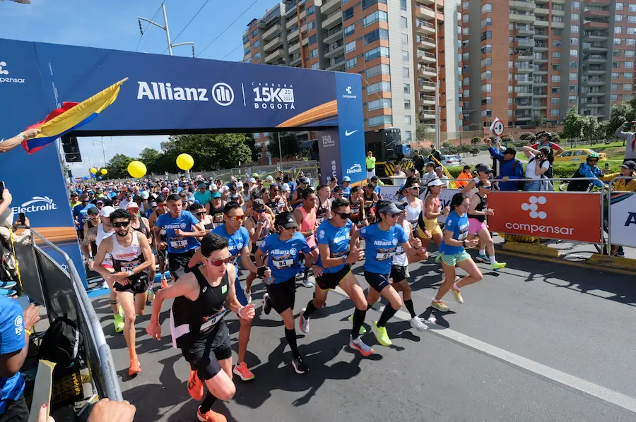 Salida Carrera Allianz 15K 2024