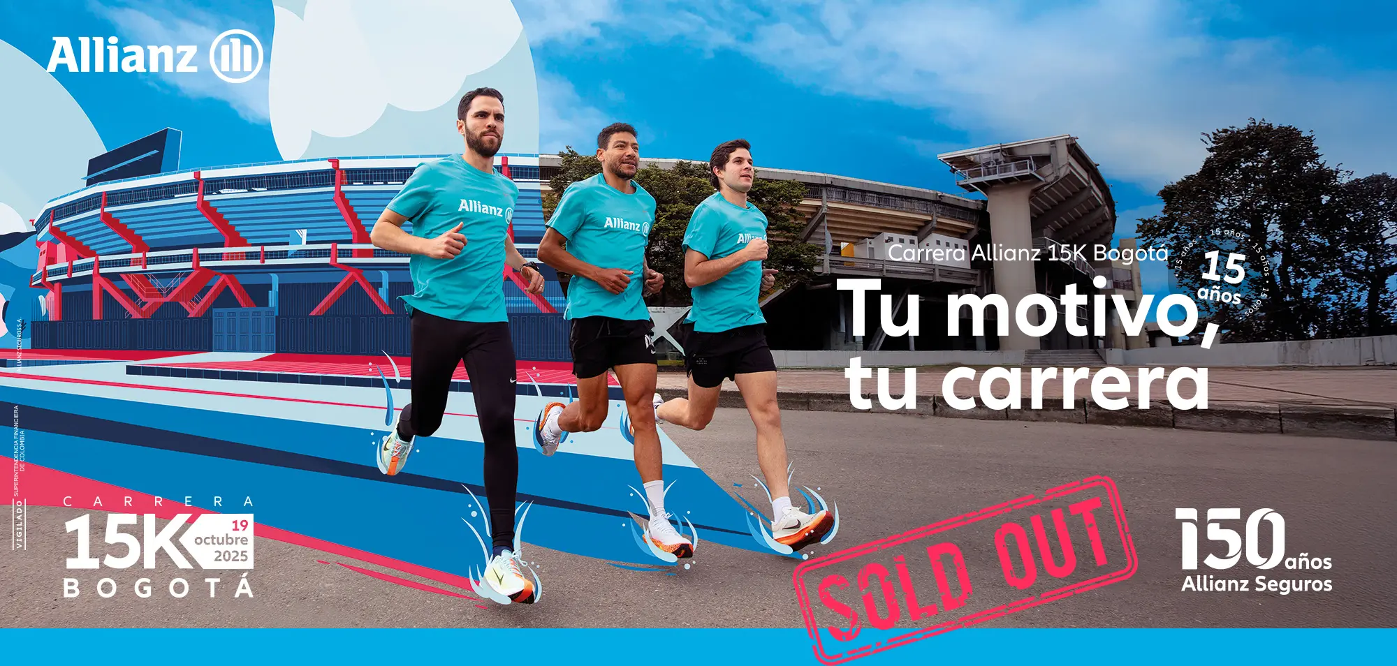 imagen de campaña Carrera Allianz 15K 2025