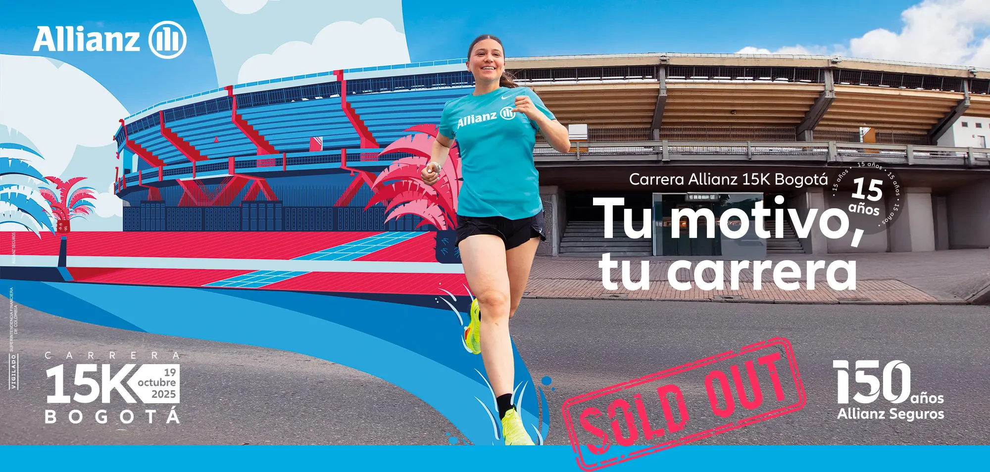 imagen de campaña Carrera Allianz 15K 2025